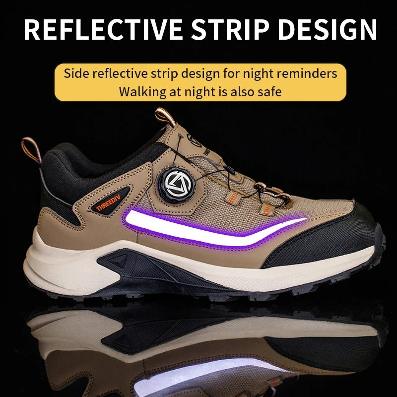 S1 Scarpe da lavoro con strisce riflettenti